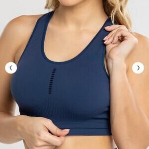 WOMEN’S‎ BEST Renew Seamless Sports Bra. Small. Moon Light Navy